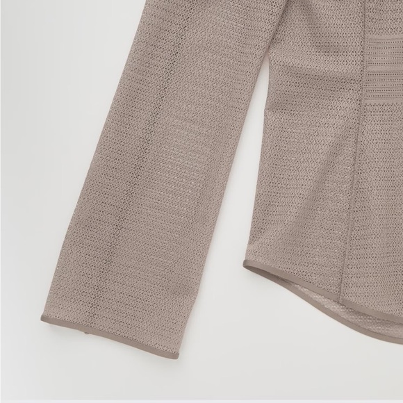 UNIQLO - Mesh High Neck Long Sleeve T-Shirt (Mame Kurogouchi Collaboration) - Picture 3 of 10